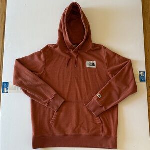 The North Face Men's Brick Orange Hoodie